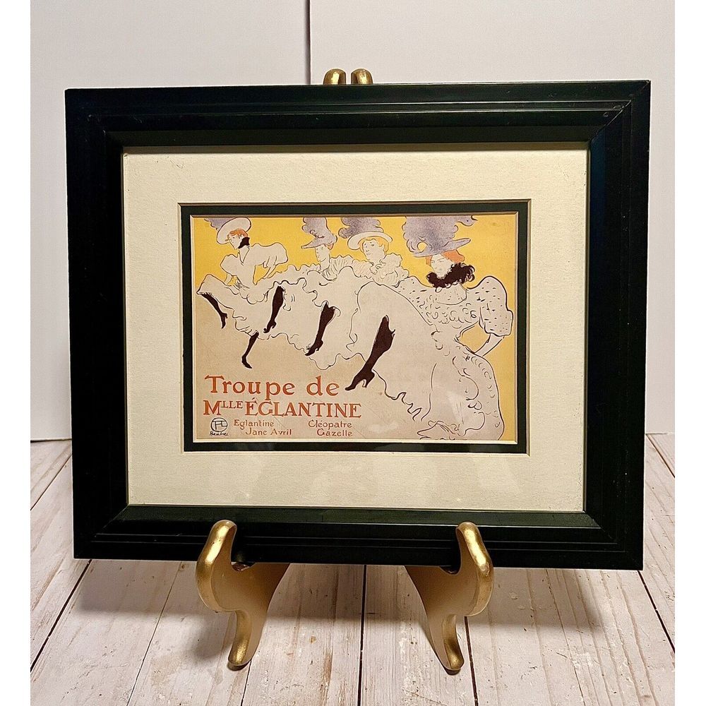 La Troupe de Mademoiselle Églantine, 1896 Henri de Toulouse Lautrec Art Print